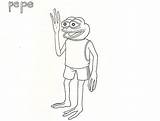 Pepe Frog Drawing Memes Dank Meme Paintingvalley Name Collection Drawings 2005 Random Club Previous sketch template
