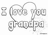 Grandpa Coloring Birthday Pages Happy Grandma Fathers Printable Drawing Kids Coloringpage Eu Grand Color Card Cards Print Grandparents Grandparent Getcolorings sketch template