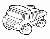 Dump Truck Coloring Coloringcrew sketch template