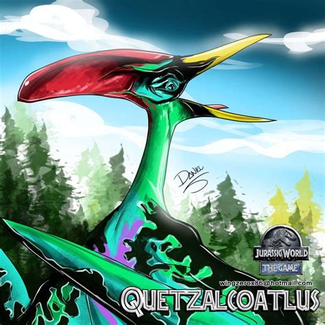 Quetzalcoatlus By Wingzerox86 On Deviantart Jurassic World Hybrid