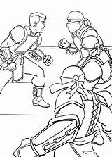 Bruce Hellokids Enemies Contre Corriendo Ninjas Colorier Coloriages Printable sketch template