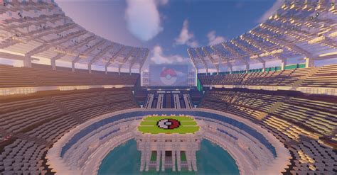 pokemon stadium  full stadium version minecraft map