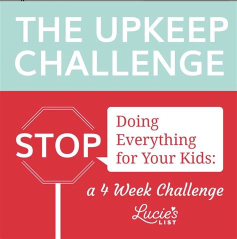 stop     kids   week challenge lucies list
