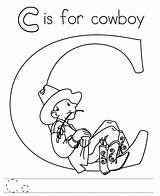 Coloring Letter Cowboy Pages Cowboys Dallas Alphabet Print West Old Town Color Kids Oregon Printable Western Osu Nepal Getcolorings State sketch template