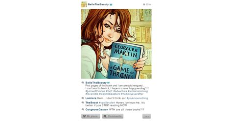 belle disney characters take selfies on instagram popsugar love and sex photo 4