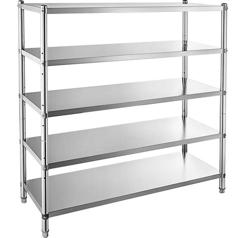 stainless steel shelving unit storage shelves  tier heavy duty