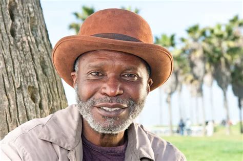 Old Black Man Portrait
