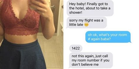 cheating girlfriend gets busted while sending her