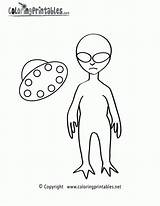 Space Coloring Alien Pages Science Printables Printable Gif Coloringprintables Popular Coloringhome sketch template