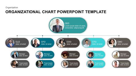organizational chart powerpoint template organization chart ppt lupon