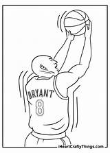Kobe Bryant Iheartcraftythings sketch template