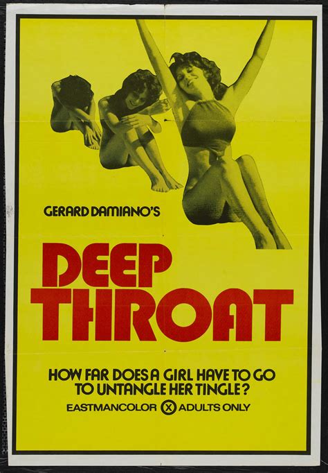 schamper deep throat movie poster