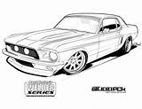 Mustang Coloring Pages Cars Drawing 1969 Car Drawings Ford Gt Shelby 500 Cool Kids Book Truck Color Hot Automotive Classic sketch template