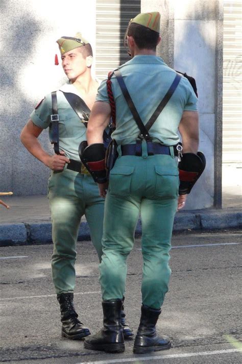 spanish legion men in uniform pinterest hot cops