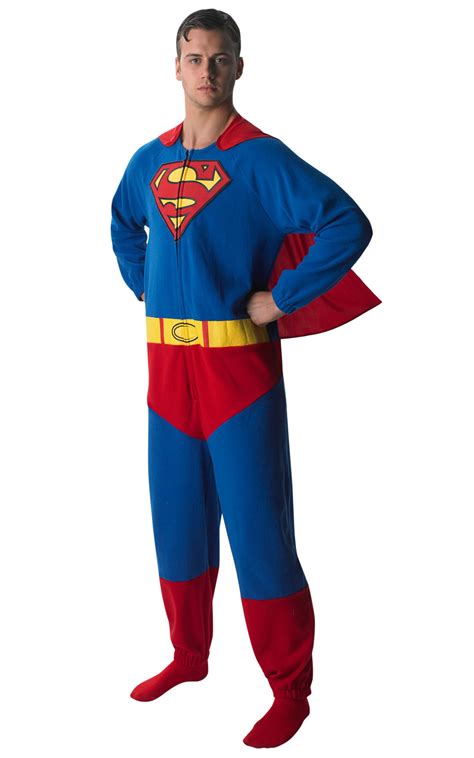 superman onesie mens rubie s uk costume design