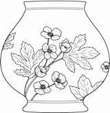 Vase Desenho Categorias sketch template