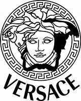 Versace Logo Vector Svg Drawing Tattoo Medusa Logos Icon Ai Vectors Getdrawings Template Coloring Seeklogo Similar sketch template