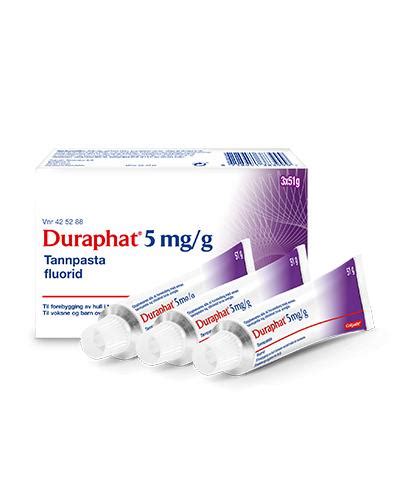 duraphat reseptfri 5mg g tannpasta 3x51g apotek 1