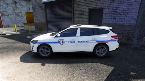 Ford Focus Police Municipale French Police Gta5
