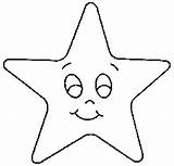 Nature Star Coloring sketch template