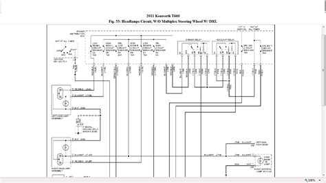 kenworth headlight wiring diagram wiring diagram