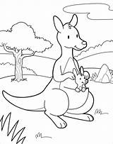 Coloring Baby Mother Pages Moms Kangaroo Raccoon Animals Coloringbay Mom Getcolorings Color sketch template
