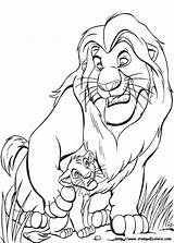 Leone Re Disegni Da Colorare Simba Lion King Coloring Pages Disney Del Colouring Sheets Mufasa sketch template