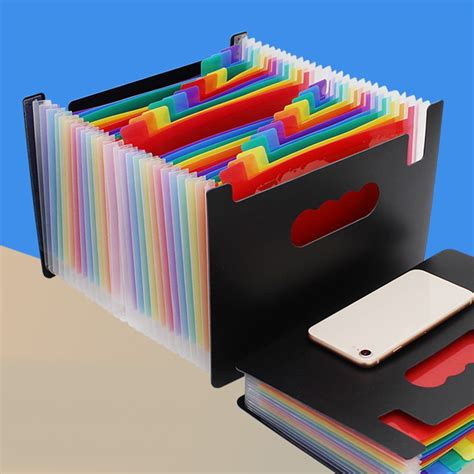cheers colorful  multi layer expanding file receipt folder organizer pockets holder walmart