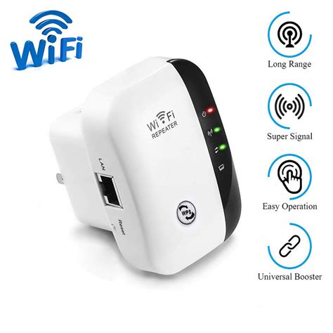 Wifi Range Extender Up To 300mbps Repeater Wifi Signal Booster