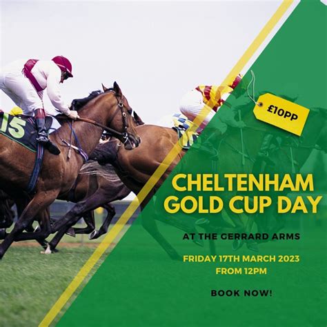 cheltenham gold cup day gerrard arms aspull