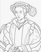 Catherine Parr Colouring Coloring Choose Board Pages sketch template