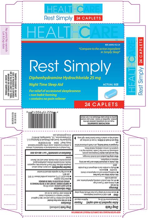 ndc   rest simply images packaging labeling appearance