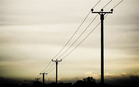 photo power lines distribute electricity lines   jooinn
