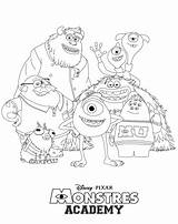 Monsters Coloring Pages Inc University Characters Sully Monster Colouring Nerf Gun Disney Drawing Monstres Color Printable Toy Story Book Getcolorings sketch template