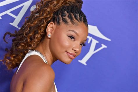 disney shares first glimpse of halle bailey as ariel in ‘the little