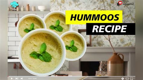 cooking recipie  hummoos  classic works youtube
