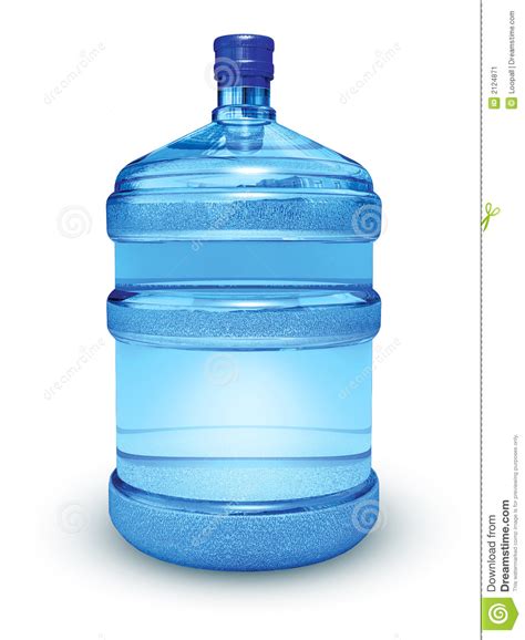 big bottle  water stock image image