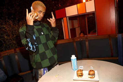 jaden smith steps out for umami burger just water and new