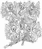 Winx Sirenix Ausmalbilder Dziewczyny Harmonix Kolorowanka Coloriages Daphne Druku Elfkena Clubu Believix Bloomix Desene Musa Colorat Belle Pokoloruj Drukowania Dziewczyn sketch template