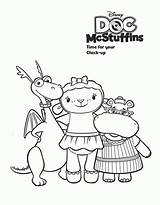 Doc Mcstuffins Coloring Pages Lambie Stuffy Hallie Color Hugging Sheets Brutus Buckeye Print Kids Printable Pdf Cartoon Popular Getdrawings Choose sketch template