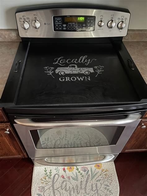 glass top electric stove  sale   left