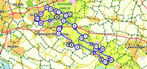 fietsroute utrechtse heuvelrug km de nederlandse toerist