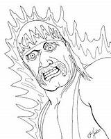 Hogan Coloring Hulk Pages Getcolorings Printable Getdrawings sketch template