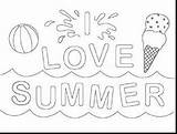 Coloring Pages Summer Vacation Getcolorings Printable Adorable Print sketch template