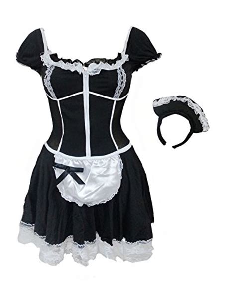 black french maid costume dress by bslingerie® crossdress boutique