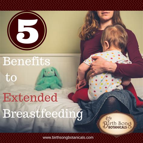 Five Benefits To Extended Breastfeeding Extended Breastfeeding