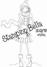 Bella Stamping Stamps sketch template