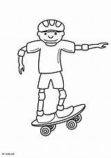 Skateboard Coloriage Imprimer sketch template
