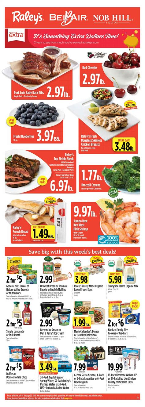 raleys current sales weekly ads