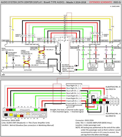 mazda electrical wiring diagrams